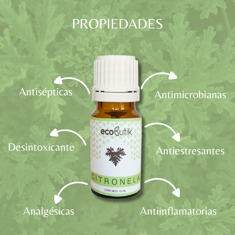 Aceite Esencial Puro de Citronela