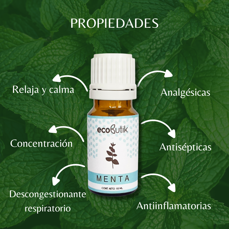 Aceite Esencial Puro de Menta