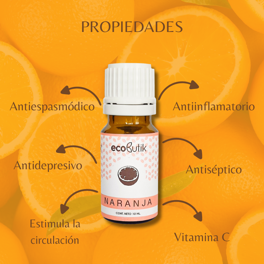 Aceite Esencial Puro de Naranja