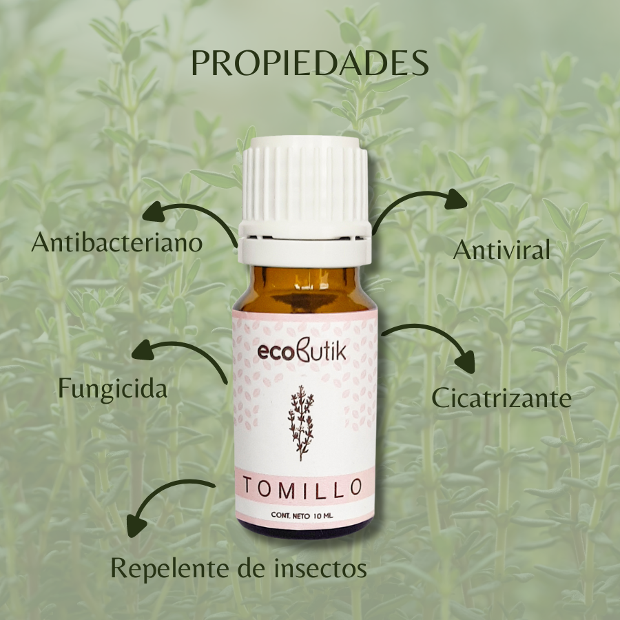 Aceite Esencial Puro de Tomillo